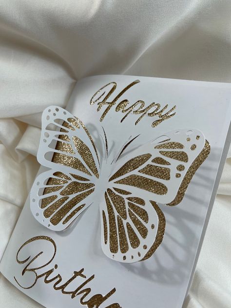 Butterfly Card Template, Cricut Birthday Cards, Order Cards, Birthday Butterfly, Butterfly Cutout, Pop Up Card Templates, Butterfly Birthday Cards, Cricut Birthday, Template Png