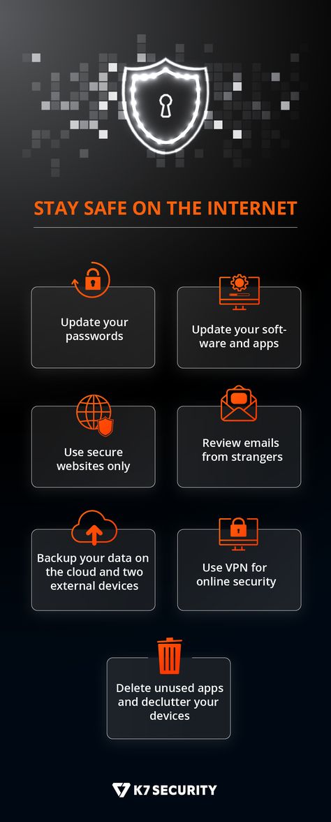 Today is Safer Internet Day. Here are some quick easy tips to help keep your devices and your personal information safe on the internet. #SID2020 #K7Computing #K7Security #CyberSecurity #CyberSafety #OnlineSecurity #OnlineSafety Cybersafety Poster, Internet Security Poster, Information Security Awareness Poster, Cybersecurity Poster, Cybersecurity Tips, Safer Internet Day, Cybersecurity Infographic, Internet Day, Programming Quote