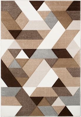 Carpet Texture, Rug Brown, Rug Direct, Geometric Area Rug, Carpet Design, Carpet Runner, Geometric Rug, Decoration Design, Santa Monica