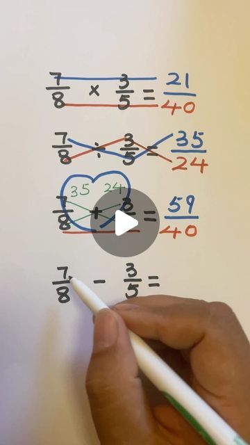 Math Tricks on Instagram: "Fraction tricks: Adding & Subtracting fractions | Multiplying & Dividing fractions #fraction #fractions" Adding Fractions With Unlike Denominator, Fraction Tricks, Subtracting Mixed Fractions, Adding Mixed Fractions, Adding Subtracting Fractions, Teach Fractions, Fractions Activities, Add Fractions, Mixed Fractions