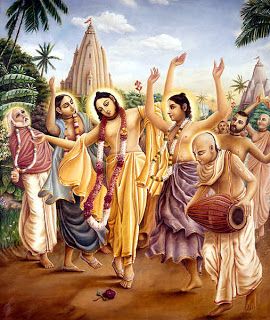 Chaitanya Mahaprabhu dancing on Hare Krishna Hare Rama Hare Krishna, Hare Krishna Mantra, Krishna Bhagwan, Krishna Mantra, Srila Prabhupada, Bhakti Yoga, Krishna Songs, Vedic Art, Lord Krishna Wallpapers