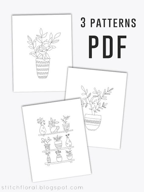 Free hand embroidery patterns plants Embroidery Patterns Pdf Free, Free Embroidery Patterns Hand, Designs For Embroidery Free Pattern, Plant Embroidery Pattern Free, Embroidery Plant Pattern, Floral Hand Embroidery Designs, Plant Cross Stitch Pattern Free, Free Hand Embroidery Designs Patterns, Hand Embroidery Pdf Patterns Free