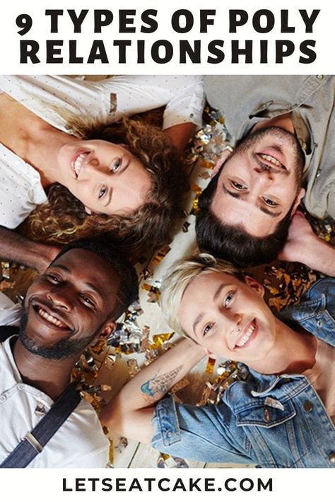 What Is Polyamory? For some, when it comes to love, the more, the merrier. Here's your guide to differerent types of poly relationships you might want to know. #relationships # Polyamory Quotes, Poly Relationships, Poly Dating, Poly Couple, Polyamorous Relationship, The More The Merrier, First Relationship, Relationship Questions, Betty White