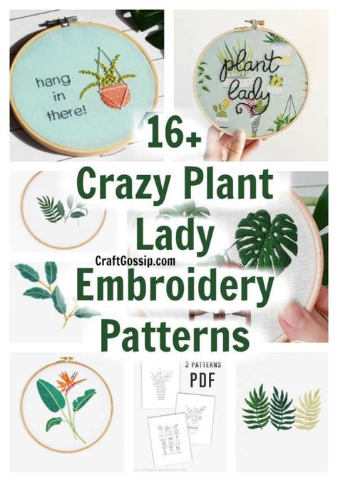 Simple Embroidery Patterns Free, Succulent Embroidery Pattern Free, Easy Plant Embroidery, Hand Embroidery Plants, Plant Embroidery Pattern Free, Embroidery Plant Pattern, Funny Hand Embroidery Patterns, Plant Cross Stitch Pattern Free, Plant Embroidery Simple