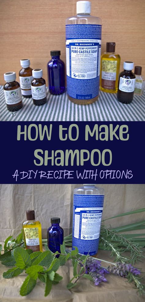 How to make a natural DIY shampoo Diy Non Toxic Shampoo, How To Make Natural Shampoo Recipes, Natural Shampoo Recipes For Oily Hair, Diy Moisturizing Shampoo, How To Make Shampoo Homemade, How To Make Natural Shampoo, Shampoo Recipes Homemade, Diy Natural Shampoo Recipes, How To Make Shampoo At Home