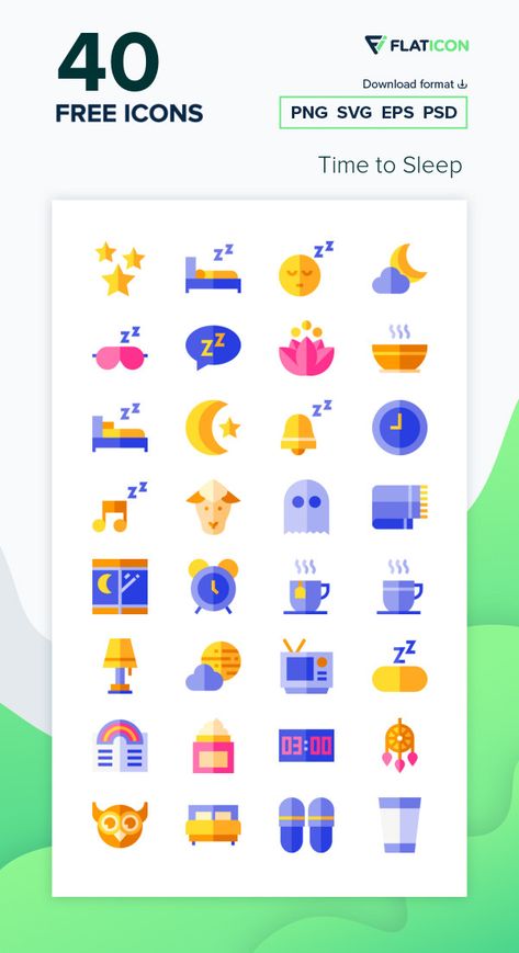 40 Time To Sleep icons for personal and commercial use. Basic Straight Flat icons. Download now this free icon pack from Flaticon, the largest database of free vector icons. #Flaticon #freeicons #icons #sleep #sleeping #timetosleep #sleepicons Sleep Icon, Notion Icons, Icon Set Design, Time Icon, Adobe Illustrator Graphic Design, Icon Design Inspiration, Dream Dream, Flat Design Icons, Bujo Ideas