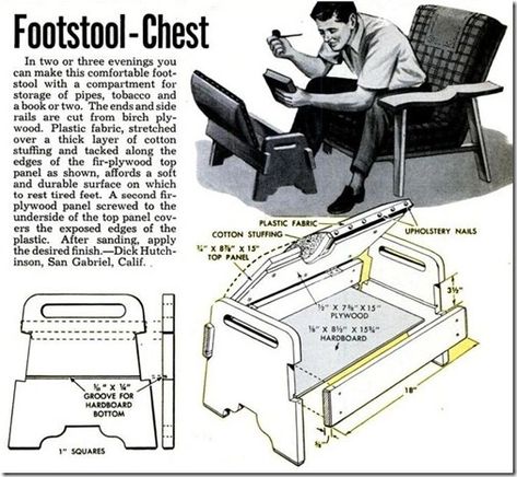 popular mechanic oct 1956 Popular Mechanics Projects, Miniature Woodworking, Popular Mechanics Diy, Survival Skills Emergency Preparedness, Retro Diy, Diy Furniture Videos, Diy Handyman, Wood Craft Patterns, Wood Crafting Tools