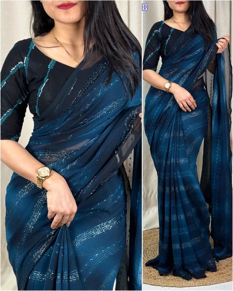 🌷Saree Collection🌷 𝐆𝐞𝐨𝐫𝐠𝐞𝐭𝐭𝐞 𝐒𝐩𝐫𝐚𝐲 𝐏𝐫𝐢𝐧𝐭 𝐒𝐚𝐫𝐞𝐞 𝐖𝐢𝐭𝐡 𝐈𝐧 𝐁𝐮𝐢𝐥𝐭 𝐅𝐮𝐫𝐫 𝐚𝐧𝐝 𝐓𝐡𝐫𝐞𝐚𝐝 𝐖𝐨𝐫𝐤🍃 * Saree Saree fabric : georgette Saree work : Spray print Saree length : 5.5 meter Blouse(Unstitch) Blouse Fabric : Blooming Georgette Blouse Length : 0.80 MTR 𝐑𝐚𝐭𝐞 : 𝟐𝟓𝟓𝟎/- . To Join What's Up Group-https://chat.whatsapp.com/LNBy1EGpoy90IPNPTvIiDv . 𝐑𝐞𝐬𝐞𝐥𝐥𝐞𝐫 𝐩𝐥𝐞𝐚𝐬𝐞 𝐜𝐨𝐧𝐭𝐚𝐜𝐭 𝐭𝐡𝐢𝐬 𝐍𝐮𝐦𝐛𝐞𝐫 - 𝟗𝟔𝟏𝟏𝟏𝟑𝟒𝟒𝟎𝟎 . CLICK HERE TO ORDER 👇 Visit our website - https://www.griiham.in/products/georgette-spray-print-saree-with-... Blouse Design For Georgette Saree, Onam Outfits, Spray Print, Saree Work, Saree Georgette, Silk Sarees Online Shopping, Alaska Fashion, Fashion Sarees, Saree Poses