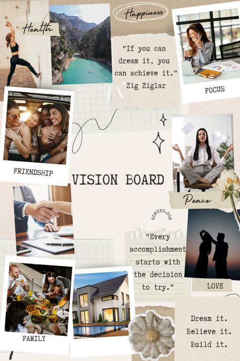 Vision Board Quotes Vision Board Handmade, Vision Board On Poster Board, Barbie Room Decor, Creating A Vision, Board Wallpaper, Vision Board Quotes, Vision Board Wallpaper, Barbie Room, Vision Board Pictures