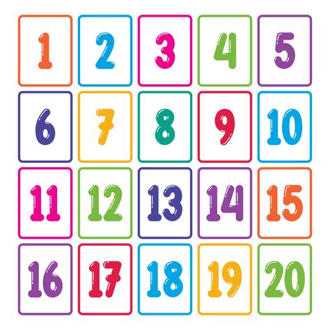 Numbers 1 20 Free Printable, Number Labels Free Printables, 1-15 Numbers Free Printable, 1-20 Numbers Printable, Number For Kid, Number Chart 1-20 Free Printable, Numbers For Preschool Free Printables, Numbers 0-20 Free Printable, Numbers Cards Printable Free