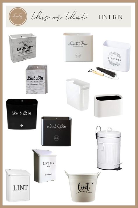 Lint Bin Ideas, Laundry Lint Bin, Lint Bin Laundry Room, Laundry Room Lint Bin, Laundry Room Lint Bin Ideas, Lint Bin, Laundry Lint Bin Ideas, Diy Lint Bin, Tiny Laundry Rooms