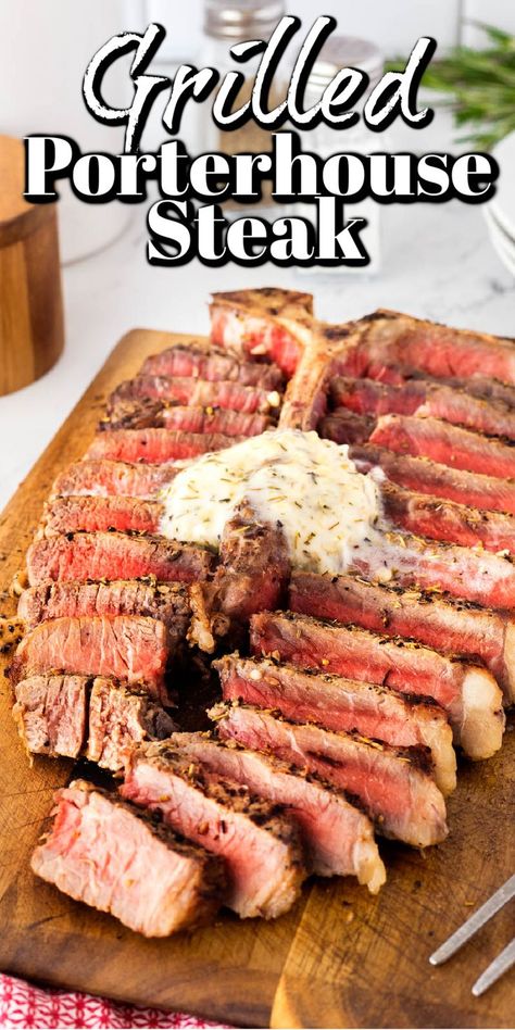 Beef Porterhouse Steak Recipe, How To Cook Porterhouse Steak, Porterhouse Steak Recipe Grill, Porterhouse Steak Recipe, Grilled Porterhouse Steak, Tomahawk Steak Recipe, Steak Doneness, Cowboy Steak, Grilled Ribeye Steak