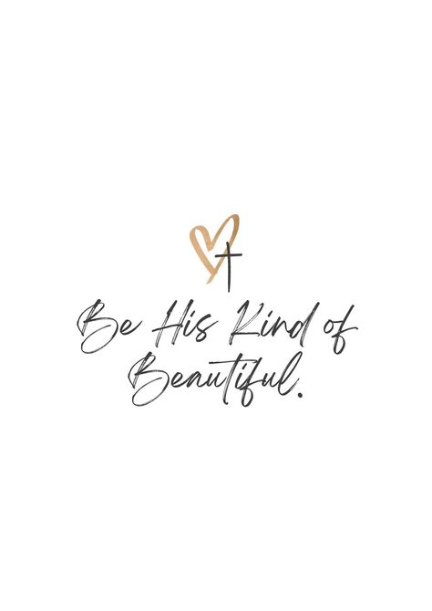 Find inspiration and empowerment with our "Be His Kind of Beautiful" wall art. This simple yet powerful Christian-inspired print is a reminder of your inner beauty and worth. Perfect for bedrooms, powder rooms, living rooms, or any space seeking a touch of faith and grace.  INSTANT DOWNLOAD | THIS IS NOT A PHYSICAL PRODUCT Included are high-quality PDF and JPG instant download files including:  11x14 inches 8x10 inches 9x12 inches A4 (8.27x11.69 inches) A3 (11.69x16.54 niches) Please contact me if you need a different size and I am happy to help. You can find more faith-based designs at www.blessingsandblissco.com. HOW TO DOWNLOAD After purchasing, you will be taken to the Etsy Download Page, where you can download your file. Also, you will receive an Etsy email with a download link.  Here Not A Perfect Christian Quote, God Is The Strength Of My Heart, Christian Beauty Quotes, Women Of Faith Quotes, Christian Wall Prints, Faith Quotes Positive, Grace Quotes, Christian Quotes Wallpaper, Christian Sayings