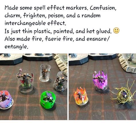 D&d Table Gaming Diy, Dnd Condition Markers, Dm Setup Dnd, Dnd Character Miniatures Diy, Dnd Setup Diy, D&d Props Diy, Dnd Board Diy, D&d Miniatures Diy, Dnd Figures Diy