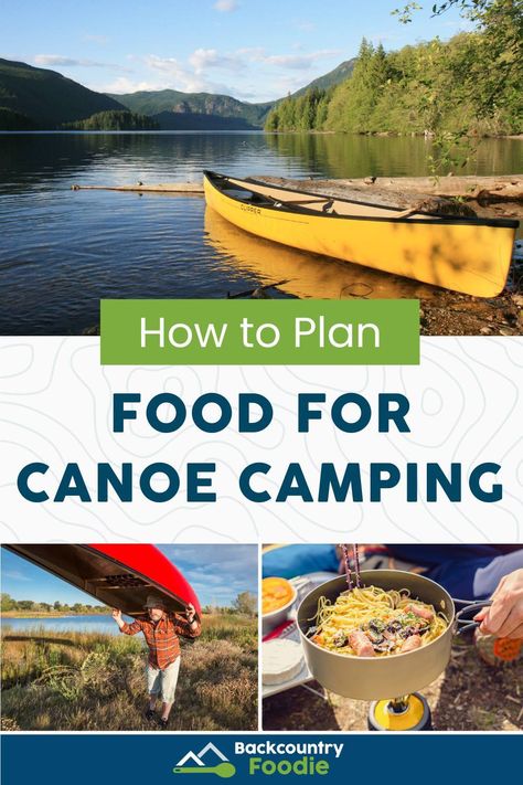 Are you a backpacker who wants to branch out to a new adventure? Ever tried canoe camping? Canoe camping is an exciting and unique way to explore the outdoors. Packing the right food for your canoe camping trip can be a daunting task, but with some simple planning, you can ensure that your outing will be a success. In this guide, we'll show you how to plan food for your first canoe trip. Kayak Camping Meals, Canoe Trip Food, Canoe Camping Food, Canoe Trip Packing List, Canoe Camping Packing, River Snacks, Travelling Van, Canoe For Drinks, Paddle Your Own Canoe