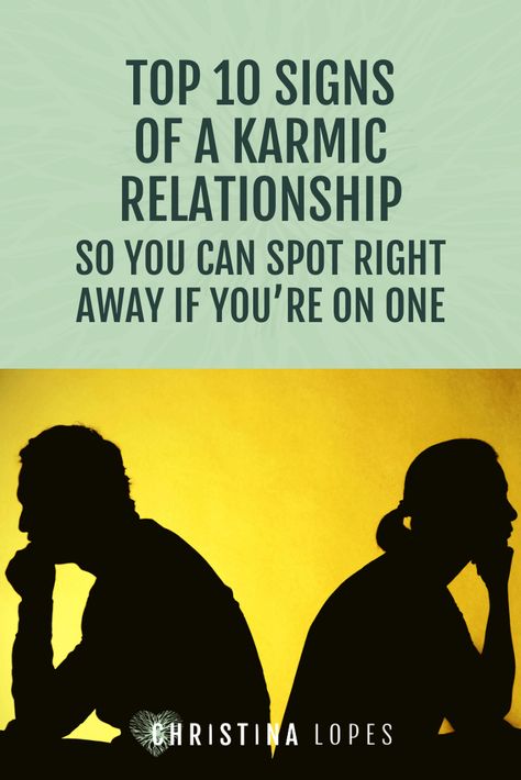 Find out what a karmic relationship is, the reasons we have them, and the top 10 signs that you’re in one. Then, get my simple 3-step process to help you let go of a karmic relationship once and for all! #relationships #spirituality | christina-lopes.com Karmatic Relationship, Karmic Relationship Signs, Karmic Relationship, Soul Contract, Discover Quotes, Spiritual Values, Souls Journey, Spiritual Transformation, Can You Be