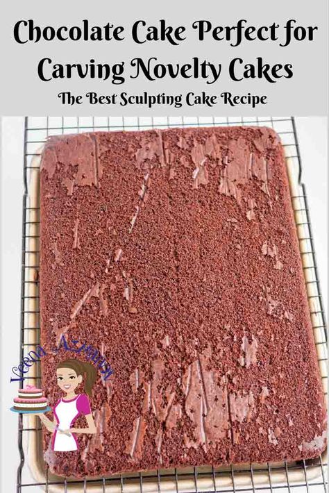 Chocolate Cake Recipe For Decorating, Cake Recipe For Sculpting, Best Cake For Carving, Chocolate Cake For Decorating, Dense Cake Recipe For Carving, Chocolate Cake For Stacking, Sculpting Cake, Yacht Cake, Carving Cake