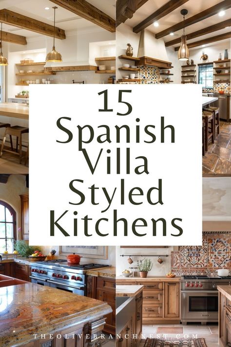 Uncover the beauty of Spanish villa kitchens, where traditional designs meet the timeless appeal of terracotta. Our ideas showcase how to blend these elements with stylish cabinets, creating a kitchen that's both functional and reminiscent of the sunny landscapes of Spain.