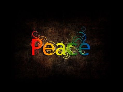 Rainbow Peace, Peace Love Happiness, Give Peace A Chance, Hippie Peace, Facebook Timeline Covers, Timeline Covers, Fb Covers, Peace On Earth, Facebook Cover Photos