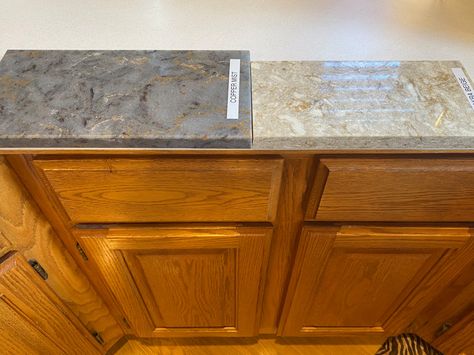 Counter Top Colors With Oak Cabinets, Maple Kitchen Cabinets With Granite Countertops, Granite Countertops With Honey Oak Cabinets, Wood Cabinets Quartz Countertops, Quartz Countertop With Oak Cabinets, Countertop Ideas For Oak Cabinets, Countertops With Pine Cabinets, Quartz Countertops With Maple Cabinets, Quartz Countertops With Honey Oak Cabinets