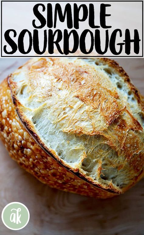 Delicious and simple sourdough bread: Yes. You. Can. Truly, there is nothing tricky about making sourdough bread: if you can make yeasted bread, you can make sourdough bread. There is video guidance for every step of the way. #simple #sourdough #bread Simple Sourdough Bread, Homemade Sourdough Bread Recipes, The Clever Carrot, Clever Carrot, Simple Sourdough, Making Sourdough Bread, Sourdough Starter Discard Recipe, Homemade Sourdough Bread, Artisan Bread Recipes