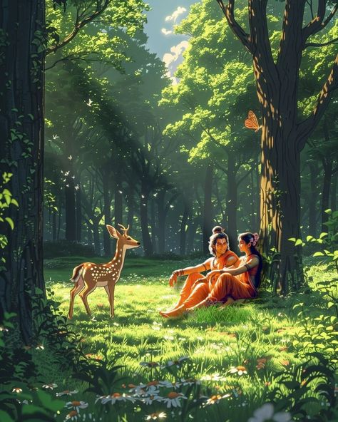 Rama Sita Wallpaper, Siya Ram Wallpaper, Ram Sita Wallpaper, Ramayan Painting, Lord Rama And Sita, Siya Ram Painting, Ram And Sita, Ram Siya, Ram Sita Photo