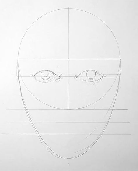 How to Draw a Face - A Step-by-Step Guide to Face Drawing Face Drawing Easy Step By Step, A Face Drawing, Face Proportions Drawing, Face Step By Step, Simple Face Drawing, Draw A Face, Facial Proportions, Face Proportions, Face Drawing Reference