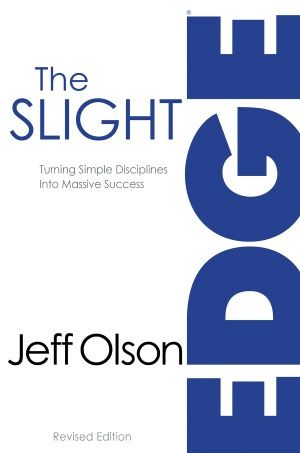 Another favourite book of mine is The Slight Edge by Jeff Olson, which covers in great depth how to use the knowledge you already have in order to make profound changes in your life. It isn’t necessarily about continuously acquiring new information but recognising that the choices we are making every day are affecting us […] The Slight Edge, Slight Edge, Books