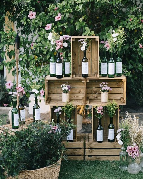 Tuscan Wedding Theme, Table Numbers Wedding Rustic, Country Chic Wedding, Home Wedding Decorations, Seating Plan Wedding, Wedding Ceremony Flowers, France Wedding, Ceremony Flowers, Wine Wedding