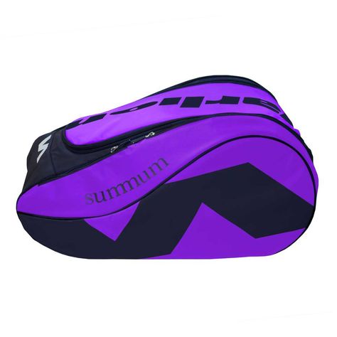 Varlion Summum Padel Racket Bag Purple | Smashinn Purple Tennis Racket, Padel Racket, Brown Box, Sports Wear, Purple Bags, Sport Wear, Tennis Racket, Body Shapes, Perfect Pair