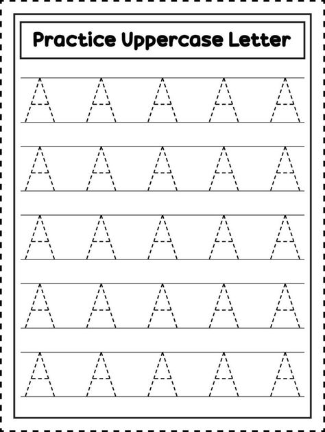 ABC Alphabet Letter Tracing. Uppercase letter A. Handwriting practice for preschool kids Tracing Letter A Worksheet, Letter A Tracing Preschool, Alphabet Worksheets Preschool Writing Practice, Abc Worksheets Preschool, Letter A Worksheets For Preschool, Letter A Tracing Worksheet, Letter A Handwriting, Alphabet Tracing Worksheets Preschool, Letter Practice Preschool