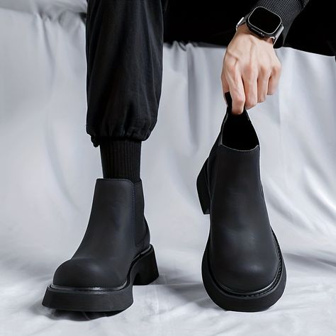 Faster shipping. Better service Ankle Boots Outfit Men, Chelsea Boots Men Outfit, Chelsea Boots Outfit, Boots Men Outfit, Chelsea Shoes, Boots Outfit Men, Chunky Chelsea Boots, Boots Outfit Ankle, Botas Chelsea