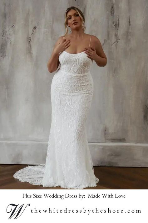 Beaded Sheath Wedding Dress, Classic Wedding Dresses, Top Wedding Dress Designers, Spaghetti Strap Wedding Dress, Timeless Wedding Dress, Wedding Dress Store, Curvy Bride, Classic Wedding Dress, Luxury Wedding Dress