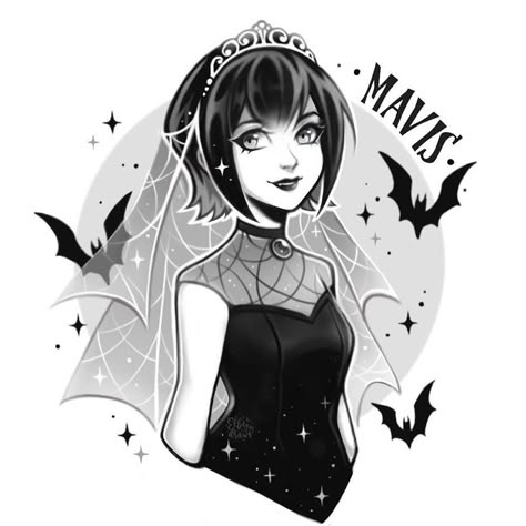 Mavis Hotel Transylvania Wedding, Mavis Wedding Dress, Mavis Drawing, Hotel Transylvania Drawing, Mavis Icon, Mavis And Johnny, Hotel Transylvania Mavis, Dracula Hotel Transylvania, Transylvania Movie