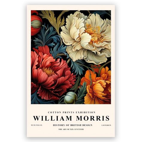 PRICES MAY VARY. Exquisite William Morris Poster Collection Discover the timeless beauty of William Morris with our curated collection of posters. Each piece showcases intricate designs inspired by his iconic textiles art. Perfect for adding a touch of elegance to any living room or bedroom decor. Size:"8x12"or"12x18"or"16x24"or"20x30""24x36" Versatile Decor for Any Space Whether you're looking to enhance your living room bedroom or even a home office our vintage posters are the ideal choice. Th William Morris Home Decor, William Morris Wall Art, Decoupage Wall Art, William Morris Prints, William Morris Poster, Morris Homes, Textiles Art, Poster For Living Room, William Morris Art