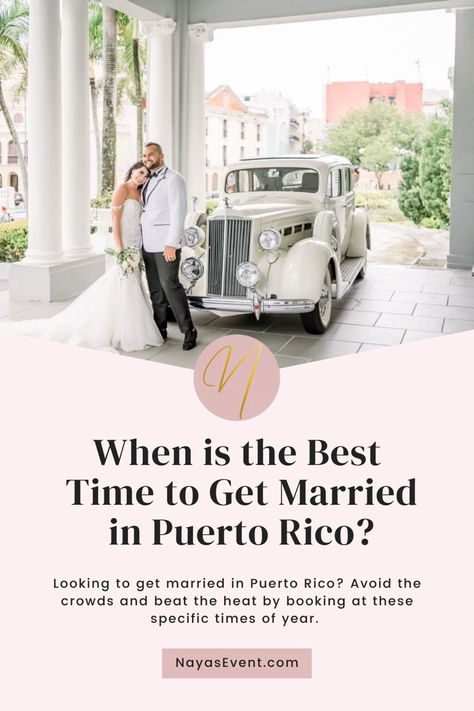 Have you been asking yourself when is the best time to get married in Puerto Rico? Our beautiful island is a tropical oasis with warm temperatures and blue skies all year round offering a rich cultural experience for visitors and a gorgeous landscape which makes it one of the most popular destination wedding location. Wedding Venues Puerto Rico, Puerto Rico Destination Wedding, Puerto Rico Wedding Venues, Wedding Puerto Rico, Destination Wedding Puerto Rico, Puerto Rico Wedding, Wedding In Puerto Rico, Destination Wedding Caribbean, Caribbean Wedding