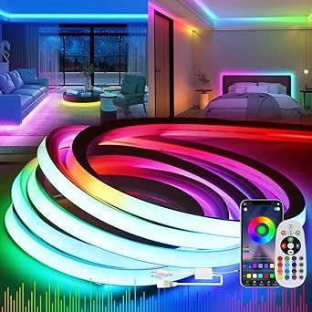 Neon Rope, Led Rope Lights, Rgb Led Strip Lights, Led Rope, Led Controller, Rope Lights, Future Room, Led Stripes, Led Strip Lights