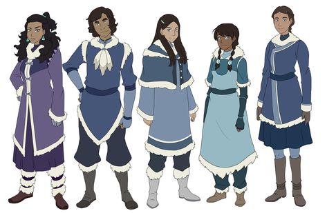 Water Nation Avatar, Water Tribe Formal Clothes, Waterbender Outfit Character Design, Lok Oc Water Tribe, Water Tribe Character Design, Water Tribe Clothes Male, Northern Water Tribe Oc, Watertribe Atla Clothes, Atla Outfits Water