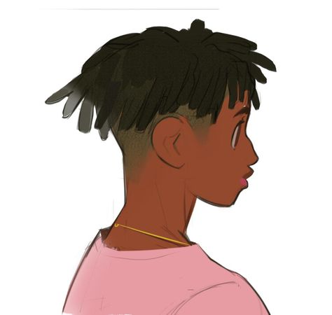 Afro Reference, Black Hair Boy, Hxh Characters, Posca Art, Black Cartoon Characters, Male Character, Black Anime, Black Characters, Black Cartoon