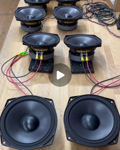 Stenheim on Instagram: "Some Alumine Two.Five drivers undergoing tests on the bench. The speed they are actually moving at is far faster than in this video. The effect of filming them slows them down, like wagon wheels in westerns. #stenheim #bassdrivers #alumine25 #aluminetwofive #loudspeakers #highendspeakers #highendaudio #amplifier #hifi #audiophile #stereo #hifidelity #hifisystem #floorstandingspeakers #hifiaudio #audiosystem #luxuryaudio #NexusAudioTechnologies" Hifi Audiophile, Hifi Amplifier, High End Speakers, Floor Standing Speakers, Wagon Wheels, Hi Fi System, Hifi Stereo, High End Audio, Hifi Audio