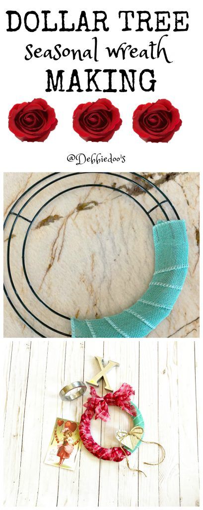 Infinity scarf and burlap wreath - Debbiedoos #dollartree #wreaths #howtomakeawreath Wire Christmas Wreath, Homemade Ideas, Wire Wreath Forms, Mini Wreaths, Wire Wreath, Diy Wreaths, Dollar Tree Diy Crafts, Organization Diy, Wreath Making