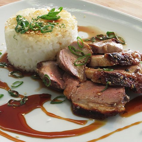 9 Recipes for the Grill – Andrew Zimmern Carnivore Dinner, Braised Onions, Duck Dishes, Grilled Duck, Roasted Duck Breast, Duck Breast Recipe, Grilled Rice, Goose Recipes, Soy Glaze