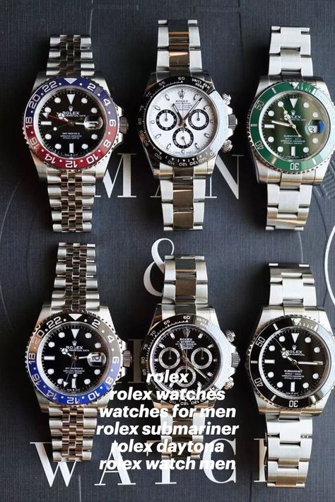 Rolex Stack, Rolex Cake, Watch Stack, Rolex Submariner Gold, Rolex Womens, Rolex Datejust Women, Rolex Submariner Black, Rolex Watches Submariner, Black Rolex