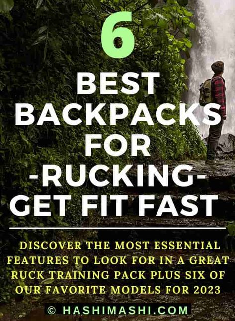 Best Backpack for Rucking -Discover the most essential features to look for in a great ruck training pack + six of our favorite models in 2023!

best backpack for rucking | best backpacks for rucking | best rucking backpacks | best backpack for ruck training | backpack for rucking | backpacks for rucking | rucking backpacks | best military backpacks for rucking Go Ruck Training, Rucking Workout Training Women, Rucking For Beginners, Rucking Workout Training, Rucking Backpack, Rucking Workout, Go Ruck, Backpacking Workout, Backpacking Training