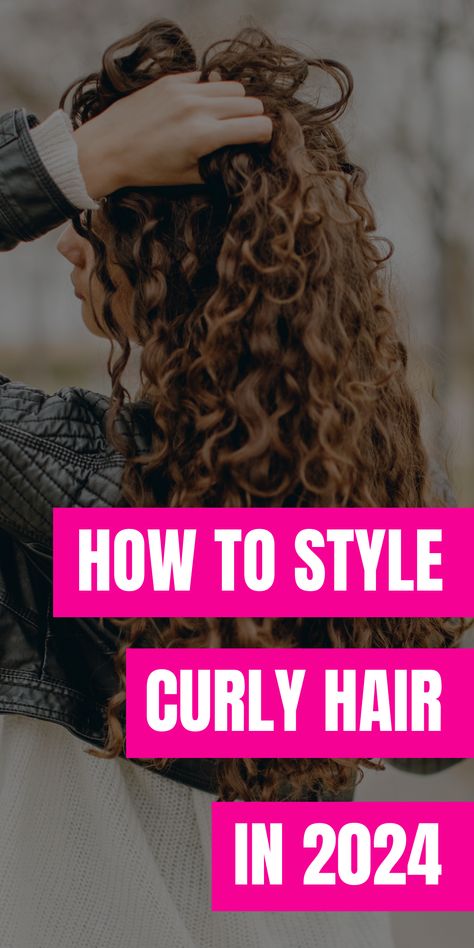 Achieve your curly hair goals with these top 10 ways to style and care for it in the new year. Learn from the best and get inspired! Ways To Style Long Curly Hair, Ways To Style Curly Hair Natural, Curly Hair With Extensions, What To Do With Curly Hair, How To Style Curly Hair Ideas Hairstyles, How To Wear Curly Hair, How To Style Naturally Curly Hair, Long Curly Hair Updos Easy, How To Style Curly Hair Naturally