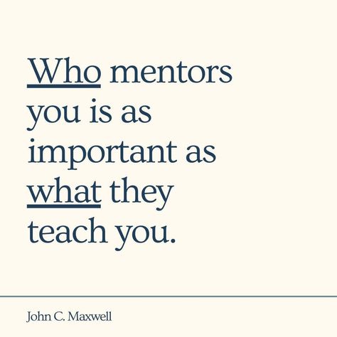 John C. Maxwell (@johncmaxwell) posted on Instagram: “Mentorship is important! If you don’t currently have a mentor, spend some time today thinking of who a good fit for you would be. And as…” • Jul 11, 2020 at 11:45pm UTC Being A Mentor Quotes, Mentorship Aesthetic, Mentorship Quotes, Mentorship Quote, Mentoring Quotes, Storytelling Quotes, Mentor Quotes, Good Leadership Skills, John C Maxwell