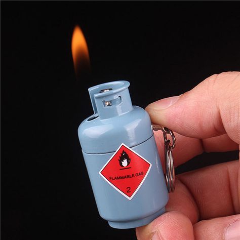 Mini Gas Tank Lighter Lighter Art, Free Seeds, Custom Lighters, Metal Lighter, Butane Lighter, Cool Lighters, Pipe Lighting, Unique Gifts For Him, Light My Fire