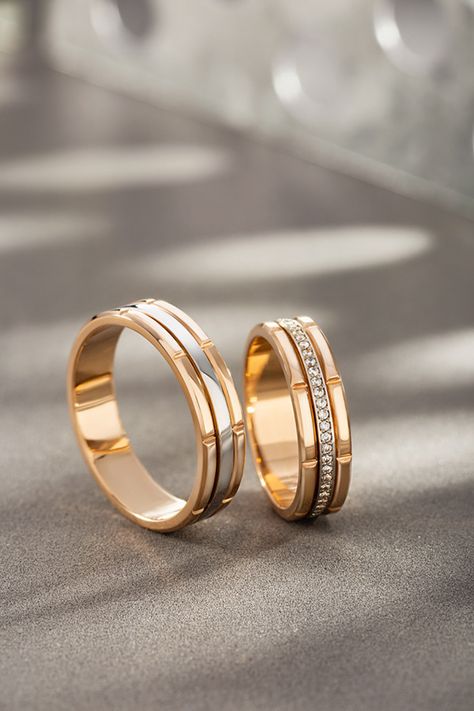 Wedding rings couple