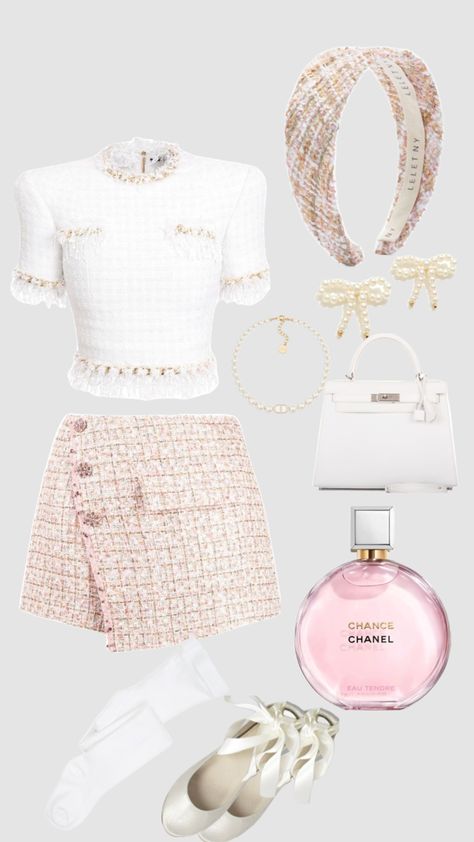 #outfitinspo #outfit #chanel #inspo #outfit #makeup #followforfollow Best Winter Outfits, Bratz Inspired Outfits, Chanel Outfit, Expensive Clothes, Inspo Outfit, Midi Skirts, Kpop Fashion Outfits, Fashion Design Clothes, Fancy Outfits