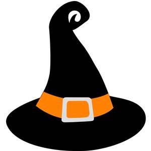 Silhouette Design Store - Search Designs : witch Witch Hat Printable, Sac Halloween, Moldes Halloween, Imprimibles Halloween, Halloween Layout, Halloween Decorations For Kids, Halloween Party Snacks, Halloween Hat, Halloween Templates